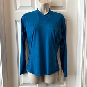 ARC'TERYX women’s performance undershirt long sleeve size medium blue